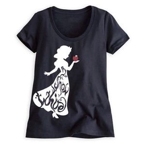Disney Snow White tee glitter apple